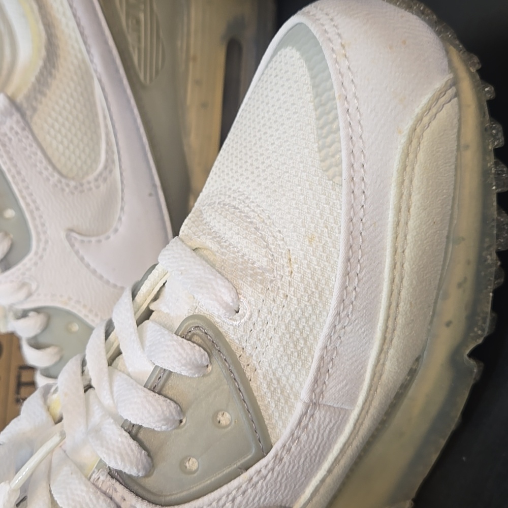 Nike Mens Air Max Terrascape 90 Sneakers - White and Cream - Picture 10 of 11